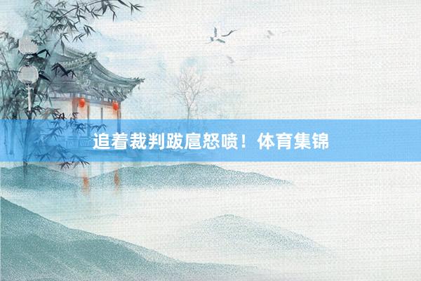 追着裁判跋扈怒喷！体育集锦