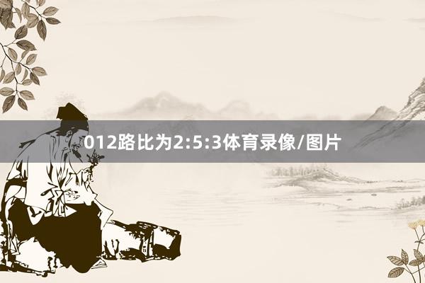 012路比为2:5:3体育录像/图片