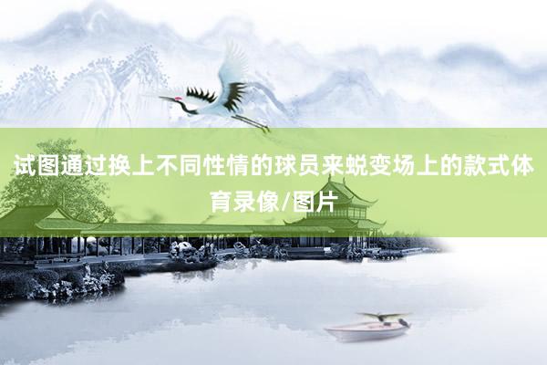 试图通过换上不同性情的球员来蜕变场上的款式体育录像/图片