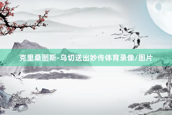 克里桑图斯-乌切送出妙传体育录像/图片