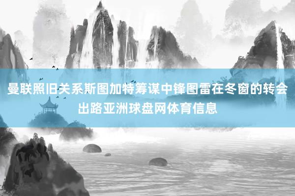 曼联照旧关系斯图加特筹谋中锋图雷在冬窗的转会出路亚洲球盘网体育信息