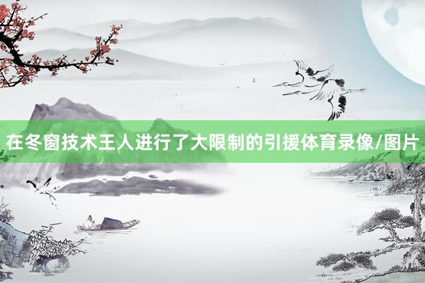 在冬窗技术王人进行了大限制的引援体育录像/图片