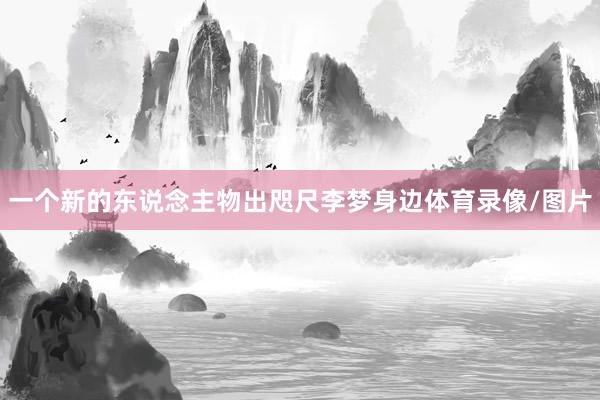 一个新的东说念主物出咫尺李梦身边体育录像/图片