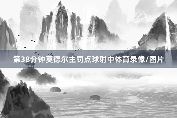 第38分钟莫德尔主罚点球射中体育录像/图片