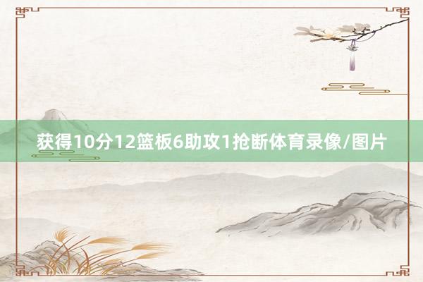 获得10分12篮板6助攻1抢断体育录像/图片