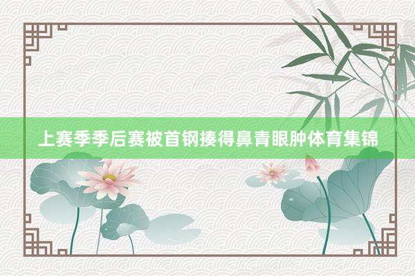 上赛季季后赛被首钢揍得鼻青眼肿体育集锦