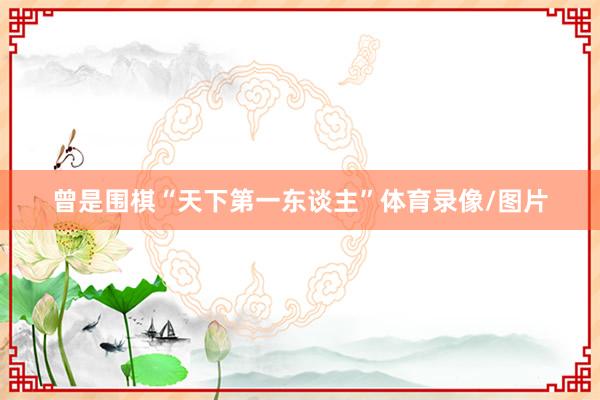 曾是围棋“天下第一东谈主”体育录像/图片