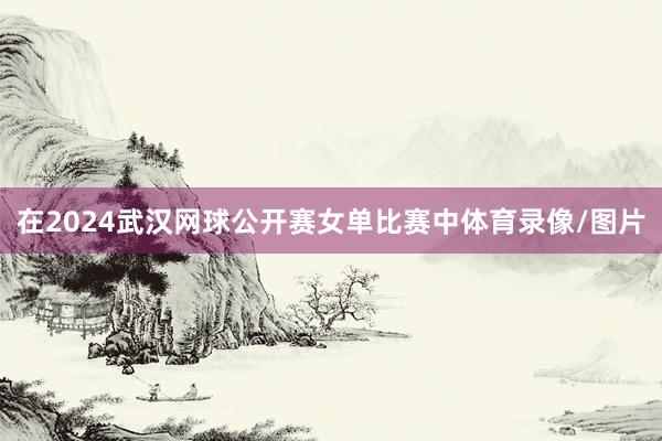 在2024武汉网球公开赛女单比赛中体育录像/图片