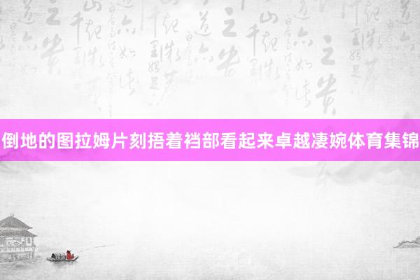 倒地的图拉姆片刻捂着裆部看起来卓越凄婉体育集锦