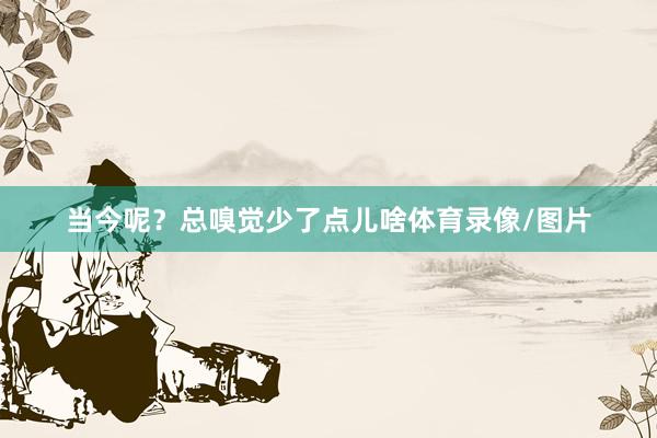当今呢？总嗅觉少了点儿啥体育录像/图片