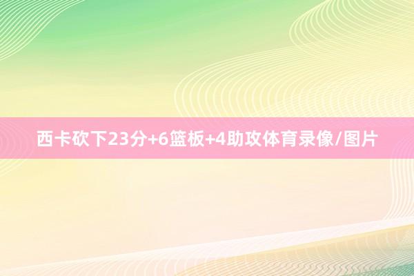 西卡砍下23分+6篮板+4助攻体育录像/图片