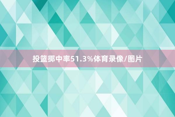投篮掷中率51.3%体育录像/图片