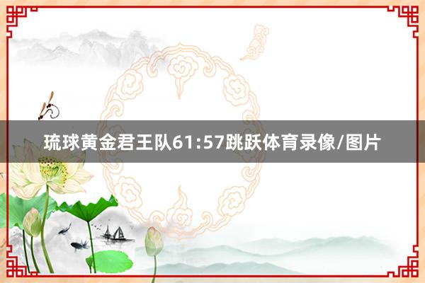琉球黄金君王队61:57跳跃体育录像/图片