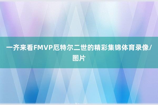 一齐来看FMVP厄特尔二世的精彩集锦体育录像/图片