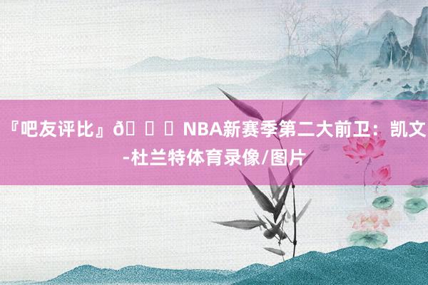 『吧友评比』🌟NBA新赛季第二大前卫：凯文-杜兰特体育录像/图片