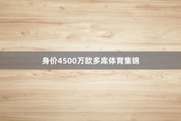 身价4500万欧多库体育集锦